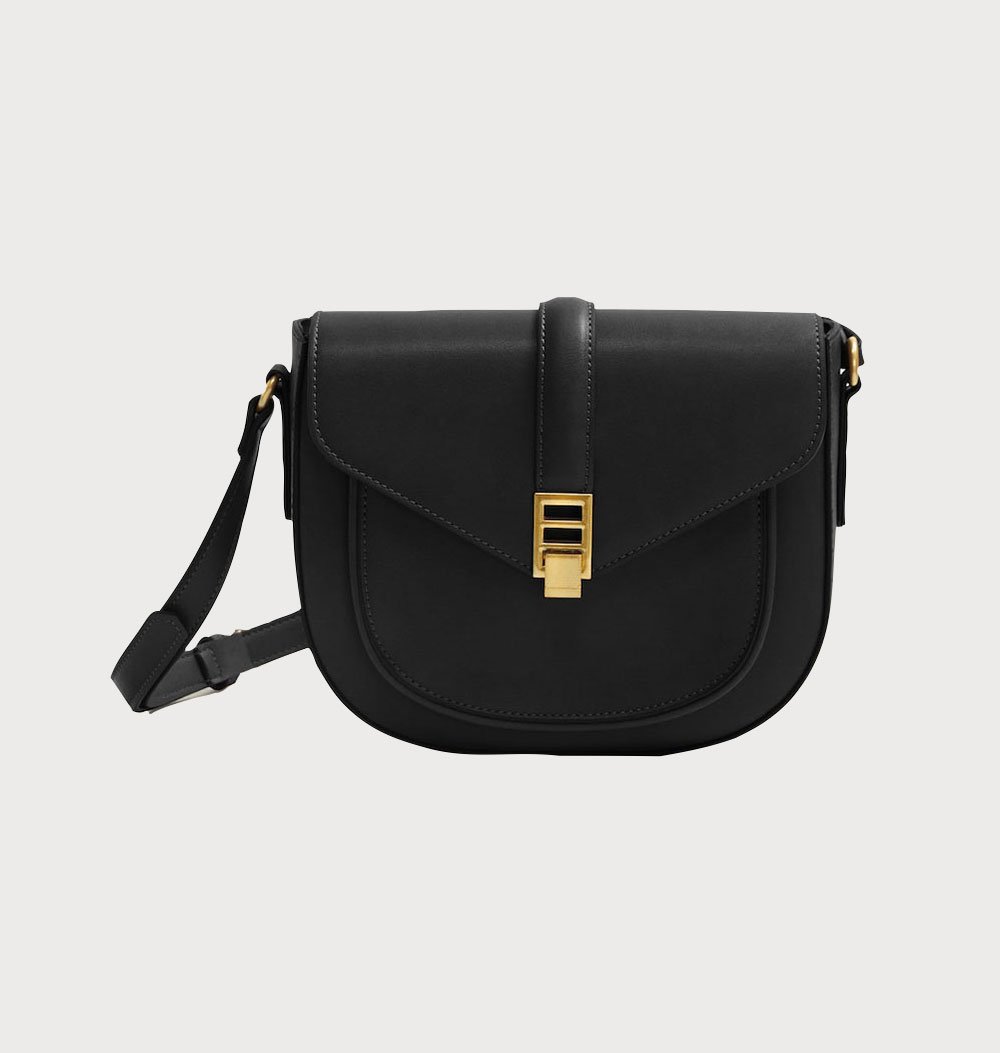 Solid Crossbody Bag