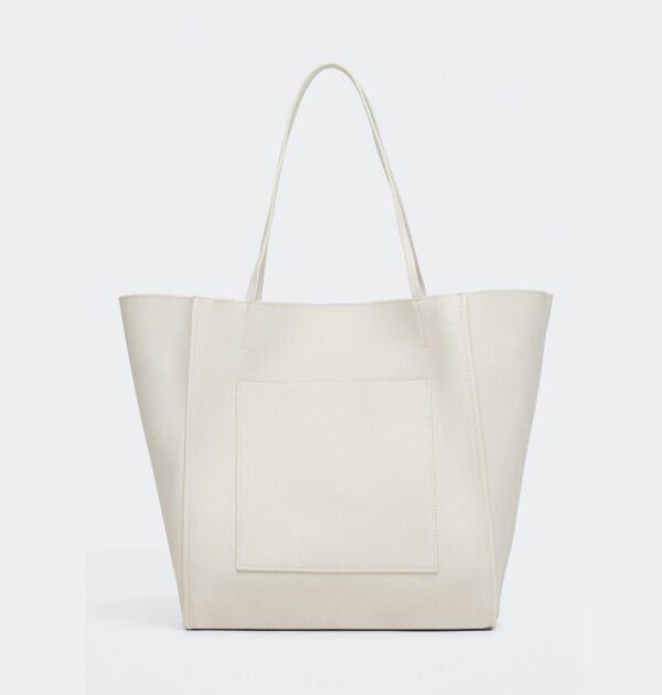 White Leather Bag